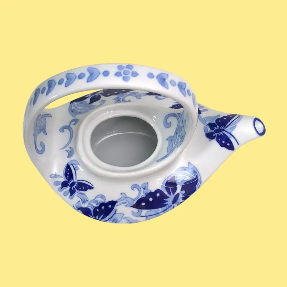 Pier 1 teapot butterfly